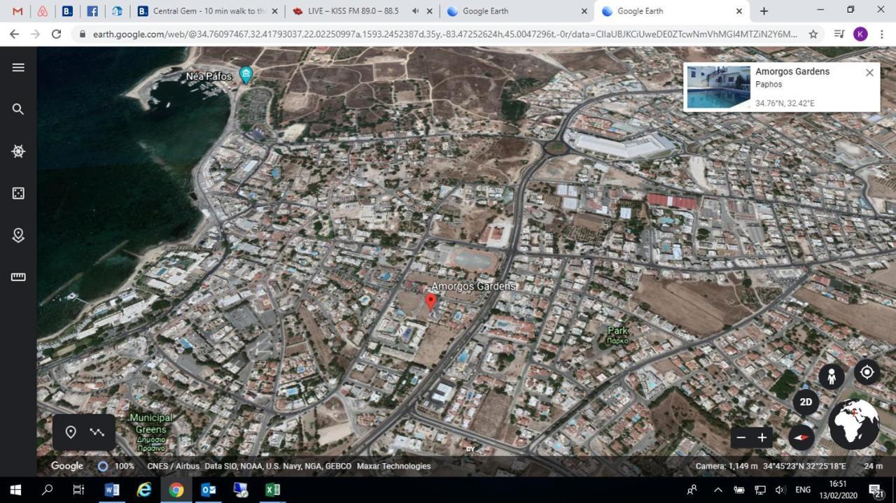 Central Gem - 10 Min Walk To The Sea, Harbor And Mall Paphos Exterior foto